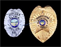 Ohio Police and Sheriff Badge Collection