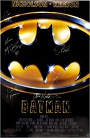 Autograph Batman Poster