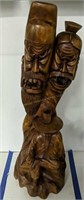Carved Wooden Figurine