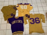 San Benito varsity sweaters Letter Jacket Patches