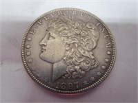 1897 MORGAN SILVER DOLLAR