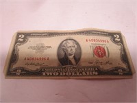 1953 RED SEAL $2 NOTE