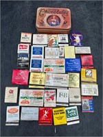 Matchbooks w/ Various Advertisements