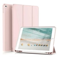 KenKe iPad 10.2 Case w/ Pencil Holder  Pink