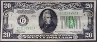 1934 Fed Reserve of Chicago $20 note