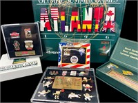 1996 US Olympics Pins, Shirt, Cards Memorabilia