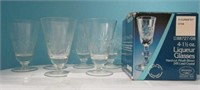 Pinwheel Crystal Liquor Glasses in Box