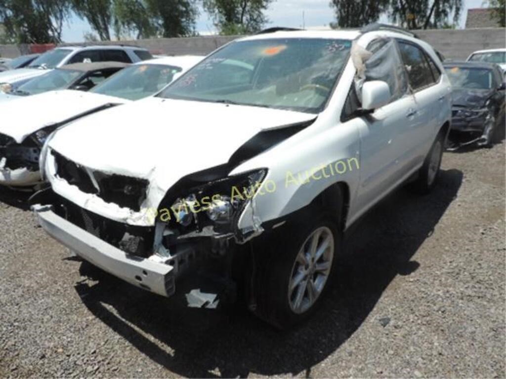 2008 Lexus RX350 2T2HK31U28C084254 White