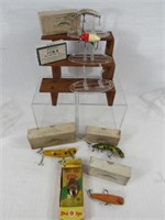 VINTAGE LURES WITH BOXES: