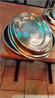 14 ss platters assorted