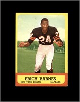 1963 Topps #57 Erich Barnes SP EX to EX-MT+