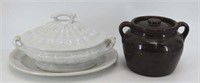 Elsmore & Forster Ironstone Tureen and Cover