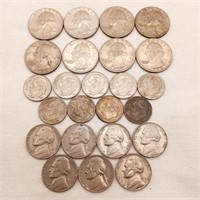 Asstd Date Quarters Dimes Nickels