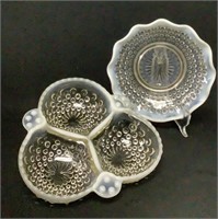 Anchor Hocking Moonstone Opalescent Hobnail Dishes
