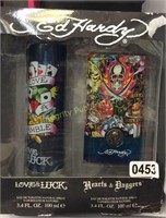 Ed Hardy 2pc men's gift set