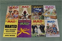 8 issues of MAD Magazine, earliest edition Decembe