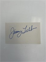 Valerie actor Jeremy Licht original signature