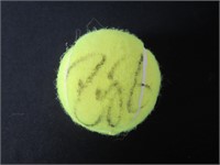ROGER FEDERER SIGNED TENNIS BALL WITH COA