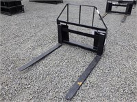 Mower King Skid Steer Forks