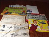 Vintage Construction Toy Manuals