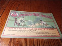 1915 American Model Builder Manual