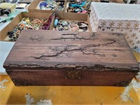 Wooden box 18x8x5