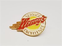 Wendy's Service Excellence Lapel Collar Pin