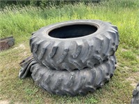 2-18.4X38 Goodyear tractor tires