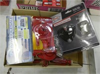 Grommets, hose clamps, tester and other