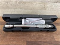 Pittsburgh click type torque wrench 1/4in