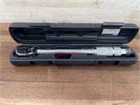 Pittsburgh click type torque wrench 1/4in