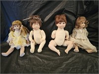 Porcelain Jointed Dolls