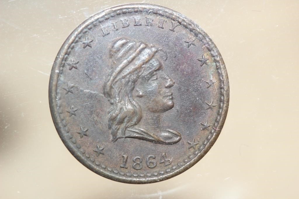 1864 Civil War Token