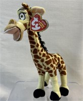 NWT Ty Beanie Melman Giraffe Madagascar Movie