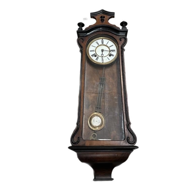 Antique Gustav Becker Vienna Regulator Clock w’