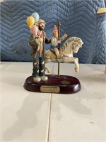 Emmett Kelly figurine