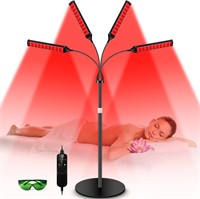 Viconor Red Light Therapy Lamp  4-Head  Adjustable