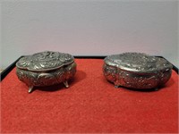 Sterling Silver Trinket Boxes