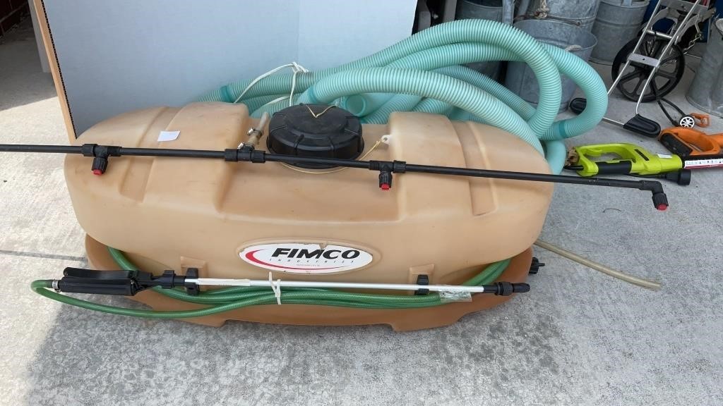 Fimco power Sprayer hand wand & extension boom,,