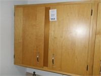 2 Door Wall Mount Cabinet and contents