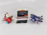 Train, Planes Ornaments as Pictured