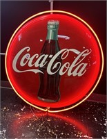 36" Neon Coca Cola Sign