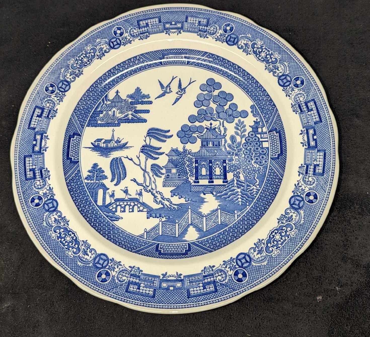 Spode Willow The Blue Room Collection Plate