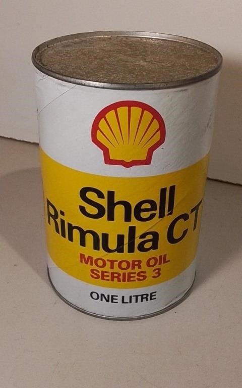 Unopened Shell Motor Oil Can