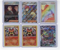 (6) X POKEMON CARDS