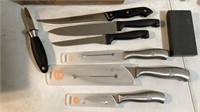 Master chef knife set, schinken messer knife,