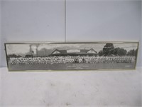 FRAMED 50TH ANNIVERSARY GM OSHAWA LAWN BOWLING