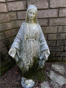 Mother Mary Concrete Statue 30" tall