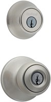 Kwikset 690 Polo Entry Knob Combo Pack