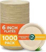 Eco-Friendly Compostable Plates